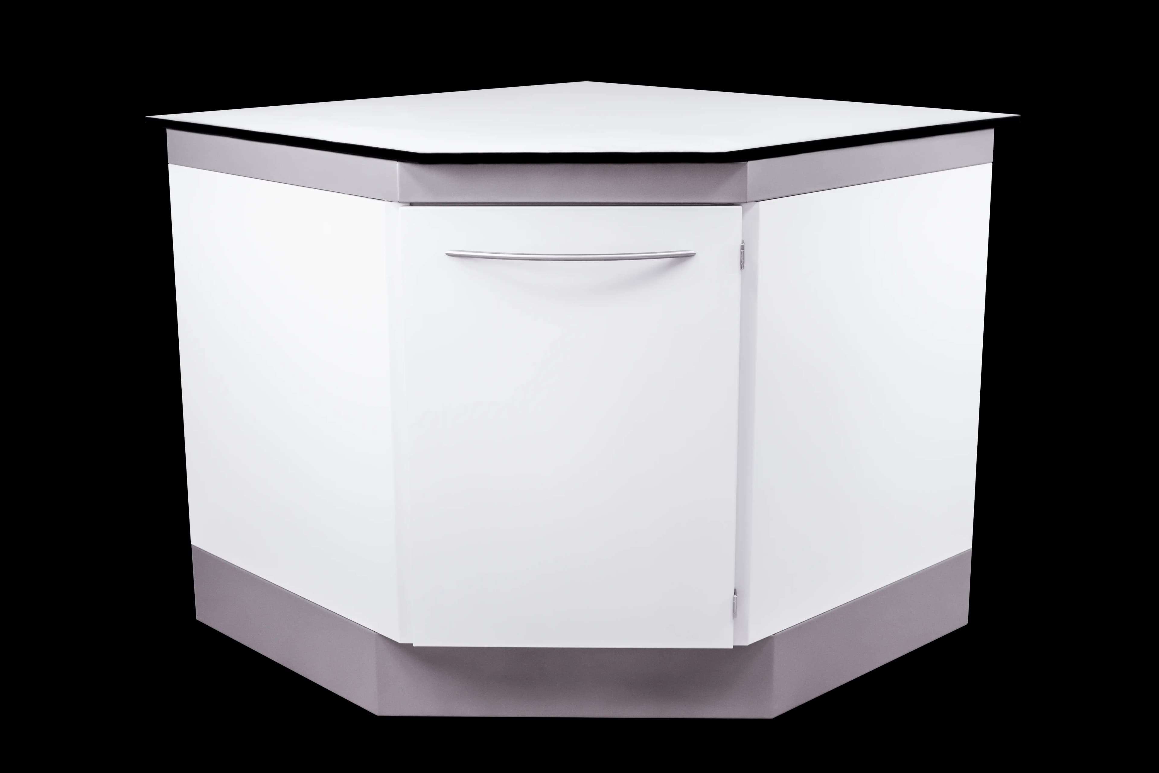 Laboratory Corner Storage Cabinets - View 1